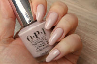 OPI Infinite Shine - No Strings Attached (ISL 74) ยาทาเล็บ สีนู้ดอ่อนๆ ออกชมูเบจนิดๆ แท้ 100%