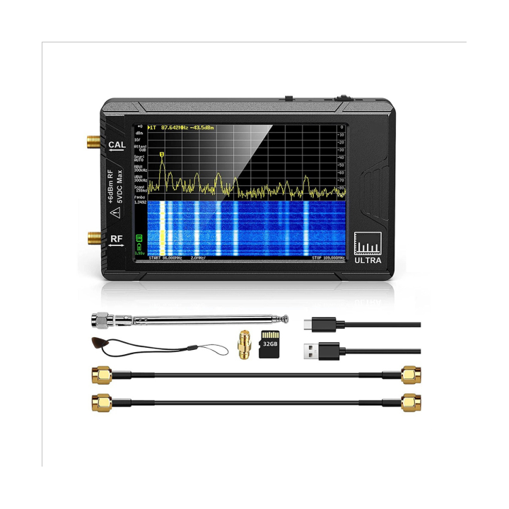 ultra-4inch-spectrum-analyzer-handheld-tiny-sa-frequency-analyzer-100khz-5-3ghz-add-32gb-card-network-tester