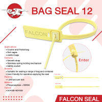 Falcon ซีล Bag Seal 12 ขนาด 12 นิ้ว ซีลล็อครถบรรทุก ซีลล็อคตู้ขนส่ง พร้อม running number 100 ชิ้น