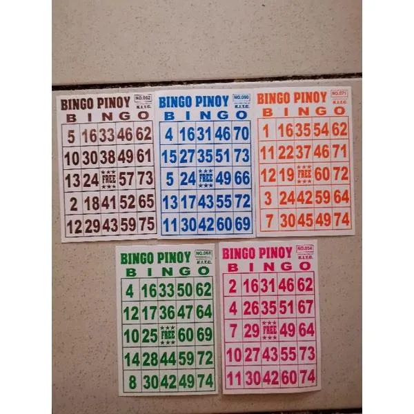 x02Ax 50pcs / 100pcs. Extra Bingo Cards Lazada PH