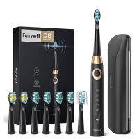 Fairywill Electric Toothbrushes for s Kids 5 Modes Smart Timer Rechargeable Whitening Sonic Toothbrush with 10 Brush Heads