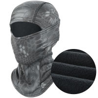 2021 New Winter Fleece Black Full Face Neck Warmer Thermal Head Cover Cycling Hood Liner Sport Ski Snowboard Scarf Hat Men