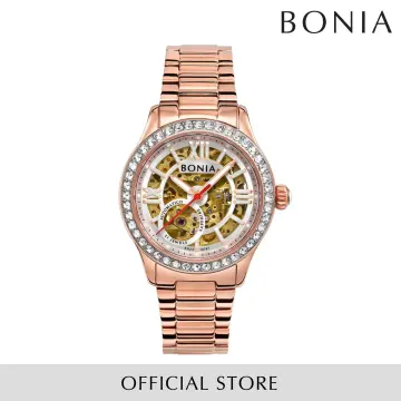 Bonia Lady BNB10770-2503 La Luna Analog Quartz Watch (100% Original & New)