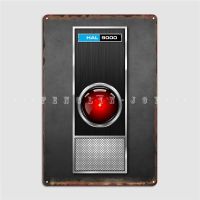 Hal 9000 Panel Metal Sign Painting Décor Club Home Printing Home Tin Sign Poster