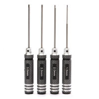 Top Quality Titanium Nitride TiNi Hex Driver Wrench Screwdriver 4 Piece Set 1.5mm2mm2. 5mm3.0mm For RC Helicopter