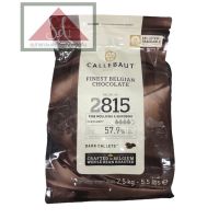 ช๊อคโกแลต callebaut dark choc 57.9% ขนาด 2.5 kg