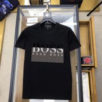 Hugo Boss เสื้อยืดคอกลม แขนสั้น ผ้าฝ้าย แฟชั่นฤดูร้อน สําหรับผู้ชาย