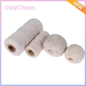 Pink and White Twine,100 M Durable Baker's Twine,Cotton Crafts Twine,P –