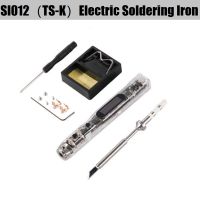 SI012 Portable Mini Electric Soldering Iron Smart LED Digital Display Adjustable Temp Iron Built-in Buzzer