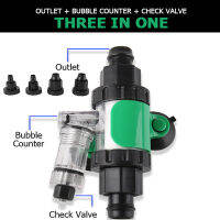Atman CO2 Diffuser การสลายตัวที่เพิ่มขึ้นด้วย Bubble Counter วาล์วตรวจสอบแบบบูรณาการสำหรับพิพิธภัณฑ์สัตว์น้ำปลูกตู้ปลา