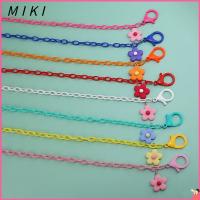 MIKI สายคล้องคอป้องกันการลื่นสำหรับผู้ชายผู้หญิงสายคล้องคอที่ใส่แว่นตาสายห้อยแว่นตาสายคล้องคอ