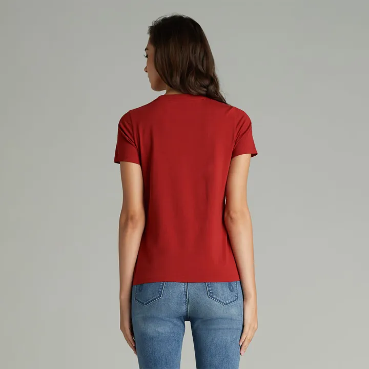 mc-jeans-เสื้อยืดแขนสั้นผู้หญิง-คอกลม-สีแดง-ผ้านุ่ม-ระบายอากาศได้ดี-mtsz879