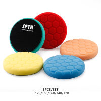 (Bulk Sales) SPTA 3"(80mm)5"(125mm)6"(150mm) Car Spong Buffing Polishing Pads &amp; Buffing Pads For DAROGA Car Buffer Polisher