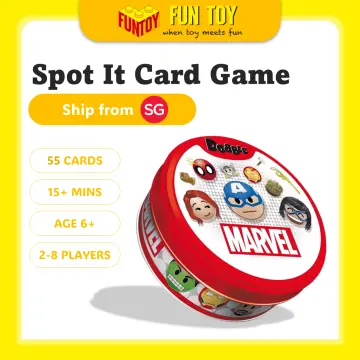 Spot it Disney Frozen Ⅱ Dobble Card Game Potte HP Board Game Players Party  Game Toy Waterproof Kids Family party games