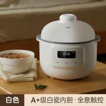 Bear Electric Slow Cooker Ceramic Water Bird's Nest Stew Bb Timer  Reservation