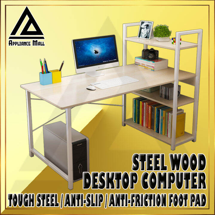 Steel Wood Table Computer Desk Furniture computer desk for student with