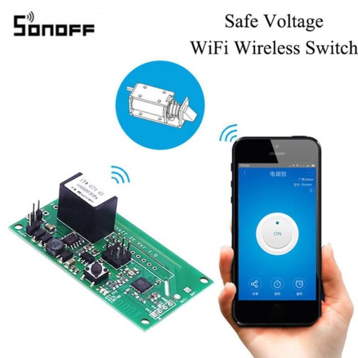 cw-sonoff-wifi-relay-module-5-24v-safe-voltage-via-ewelink