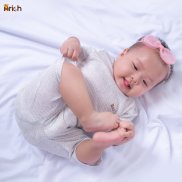 MẪU MỚI Bộ quần áo lửng chất liệu xô tre mới Arich size 6 tháng đến 4 tuổi