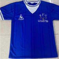 EVERTON 1985 E.C.W. CUP FINAL HOME RETRO FOOTBALL SHIRT