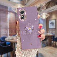 ใหม่เคสซิลิโคนลายการ์ตูนปลอกอ่อน OPPO A78 5G แฟชั่น3D MK OPPOA78เคสป้องกันกล้องเลนส์2023