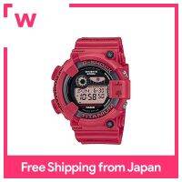 CASIO G-SHOCK FROGMAN 30th สีแดงของผู้ชายมาใช้พลาสติกชีวมวลพลังงานแสงอาทิตย์คลื่นวิทยุพลังงานแสงอาทิตย์ที่ยากลำบาก GW-8230NT-4JR วันครบรอบ