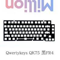 Qwertykeys แผ่น QK75 PC POM FR4อลูมิเนียม