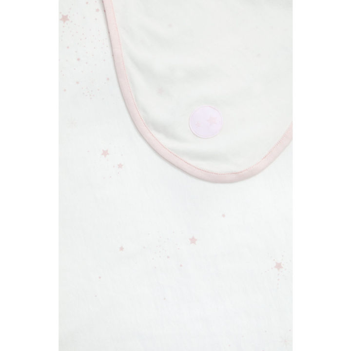 ผ้าห่อตัวเด็ก-mothercare-cotton-swaddling-blanket-pink-star-ub593