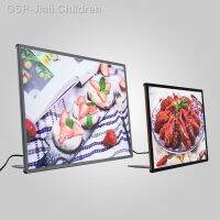 ☸คติก✐A2 Comida Rápida Tv Caixa De Luz Quadro Led Placa เมนู