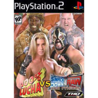 100% lucha Vs Smackdown Vs Raw &amp; Friends PS2  แผ่นไรท์ เกมps2 แผ่นเกมplay2