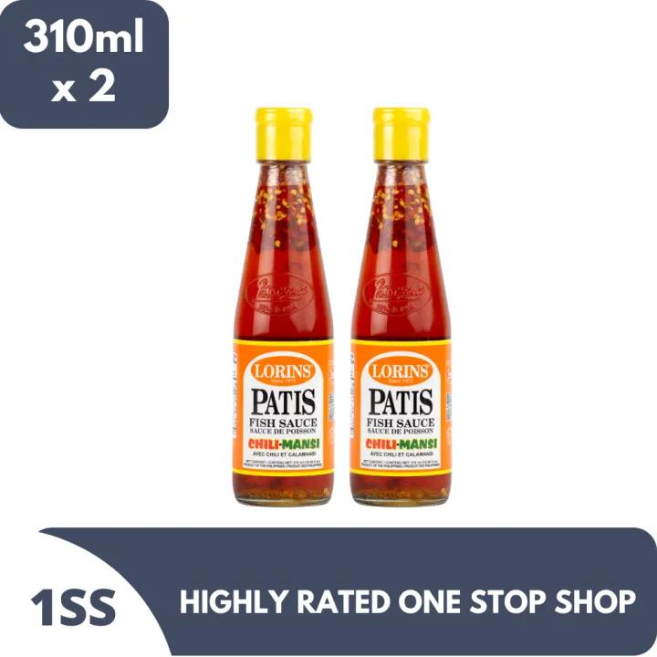 Lorins Patis Chili Mansi 310ml x 2 | Lazada PH