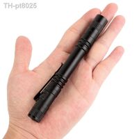 ●  Mini Pen Led Flashlight 1 Switch Mode For Night Walking Lamp Light Penholder Car Maintenance Work Torch Dentist Lighting