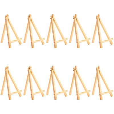 40 Mini DIY Wooden Frame Artist Wooden Easel Wedding Table Card Stand Display Stand Party Decoration 15X8cm Easel