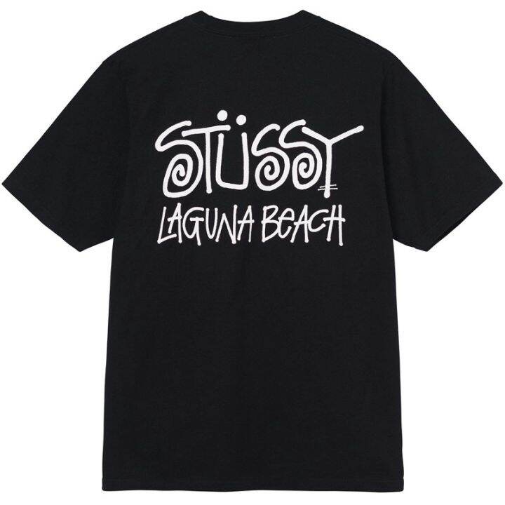 lemon-เสื้อยืดแขนสั้น-ผ้าฝ้ายแท้-พิมพ์ลายตัวอักษร-laguna-beach-laguna-beach-สําหรับผู้ชาย-และผู้หญิง