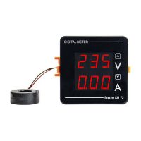 Digital Display Voltage and Current Dual Display Meter AC50-500V 0-120A High Precision Digital Instrument