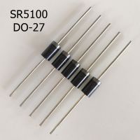 5PCS SR5100/SR5150 / SR5200 DO-27 Schottky Diode 100V/150V 5A จำนวน 5ชิ้น