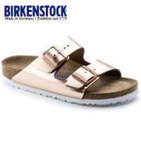 Birkenstock Arizona Soft Footbed รองเท้าแตะชายหาดผู้หญิง tr