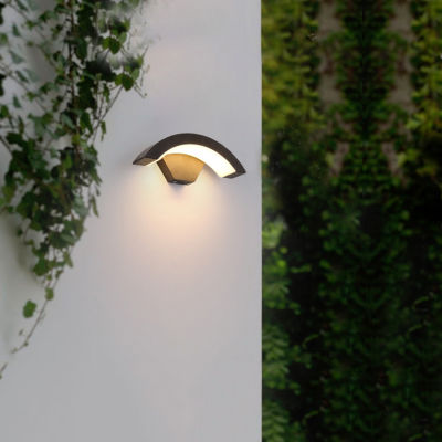 18W Outdoor Waterproof Wall Lamp LED Wall Light Indoor Wall Sconce Aluminum Outside Porch Garden Lights Wall Lamps FR60
