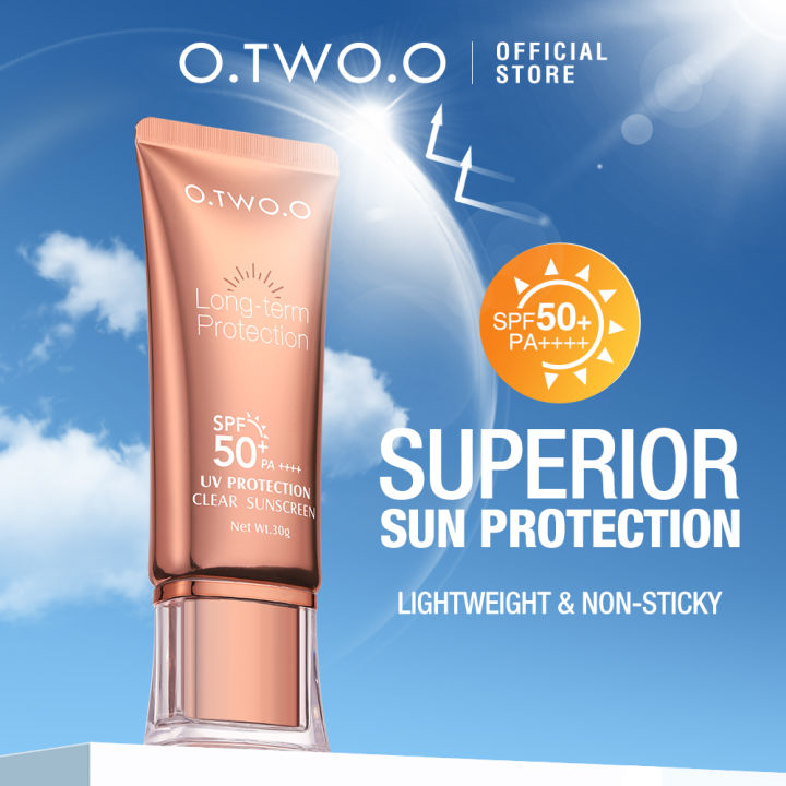 O.TWO.O Sunscreen Cream Sunblock SPF50++++ UVA/UVB Protection