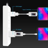 XZD92245หน้าจอสีสายชาร์จ4-30V,หน้าจอสี USB-C แรงดันไฟฟ้าเครื่องทดสอบกระแสไฟฟ้าแอมมิเตอร์ Type-C ปัจจุบัน USB จอแสดงผลดิจิตอล