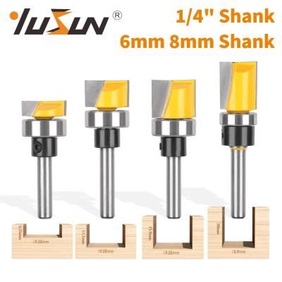 【LZ】 YUSUN  Cleaning Bottom Bit With Bottom Bearing Router Bit Carbide Cutters Woodworking Milling Cutter For Wood Bit Face Mill