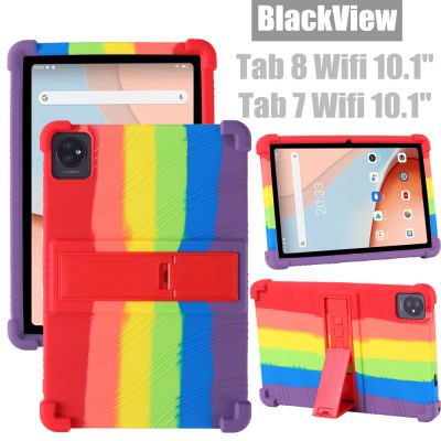 สำหรับ Blackview Tab 7 Wifi แท็บเล็ต Pad 10.1นิ้วซิลิโคนกันกระแทกแท็บเล็ตฝาครอบป้องกันสำหรับ Blackview Tab 8 Wifi รุ่น Case