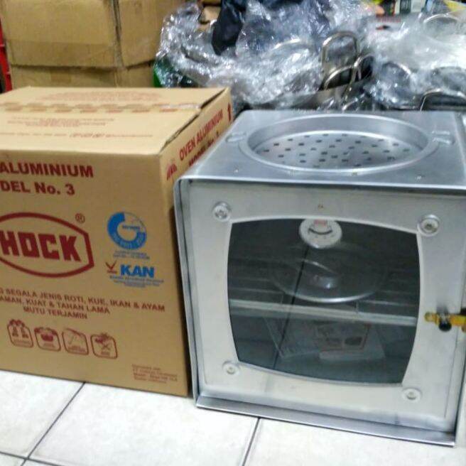 Hock Rak OVEN HOCK NO 3 ALUMUNIUM RAK 3 ARANG ATAS | Lazada Indonesia