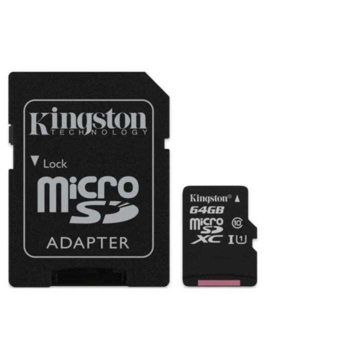 sd-card-micro-sdhc-64-gb-class-10-kingston-รับประกันของแท้-ฟรีค่าจัดส่ง-kerry-express-ส่งด่วนส่งเร็วทันใจ-kerry-express