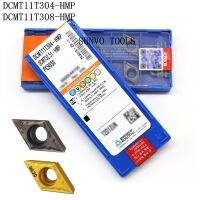 DCMT11T304 DCMT11T308-HMP PC9030 NC3030 KORLOY CNC เม็ดมีดกัดคาร์ไบด์สําหรับเครื่องตัดปลายแบบถอดเปลี่ยนได้ SDJCR1616H11