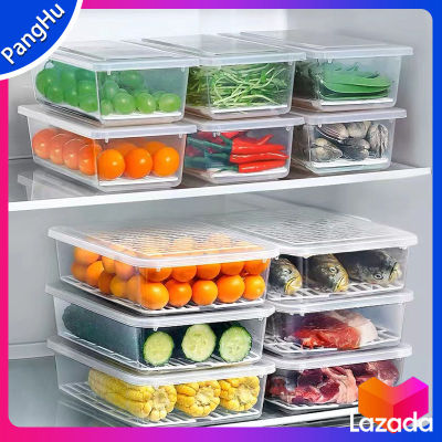 กล่องเก็บของในตู้เย็น กล่องถนอมอาหาร กล่องเก็บผักสด เก็บผลไม้ผักสด ให้สดใหม่ตลอดเวลาตัวล็อคปิดสนิท ป้องกันกลิ่นไม่พึงพา