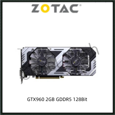 USED ZOTAC GTX960 2GB GDDR5 128Bit GTX 960 Gaming Graphics Card GPU