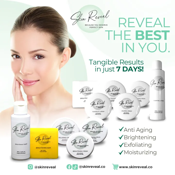 Skin Reveal Skin Renewal Set Lazada PH