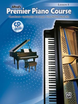 Premier Piano Course 5 | LESSON (CD Included)