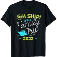 Oh Ship Its A Family Trip Men S T-Shirts Summer Short Sleeve Japanese T Shirt Male Tshirt Camiseta Tshirt Harajuku Plus Size High Quality