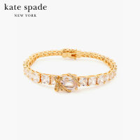 KATE SPADE NEW YORK PAVE PRESENT TENNIS BRACELET KA722 กำไลข้อมือ